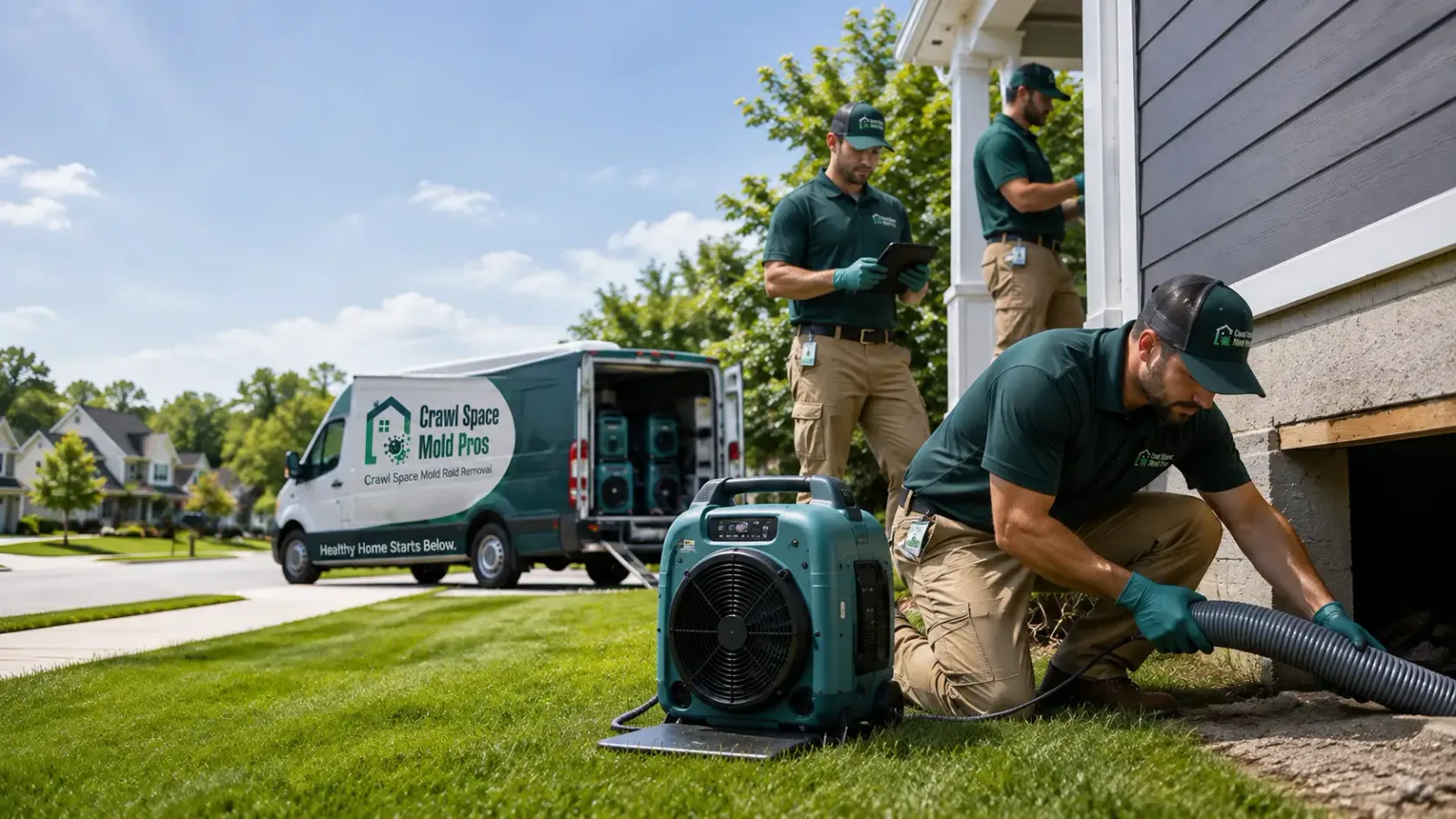 Crawl Space Mold Removal in Conneaut, OH